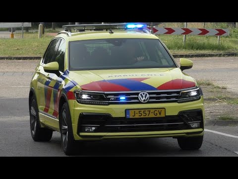 [Solo-] Ambulances en Officier Van Dienst Geneeskundige met spoed in Roosendaal en Oosterhout