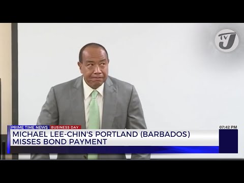 Michael Lee Chin's Portland (Barbados) Misses Bond Payment TVJ Business Day