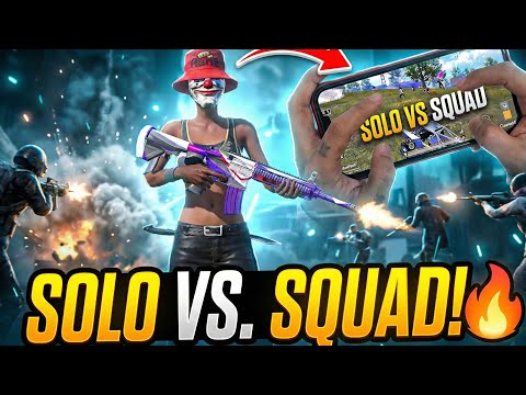 My first youTube clutch video solo vs squad intense fight