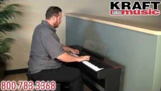 Kraft Music - Yamaha P-155 Digital Piano Demo 2010