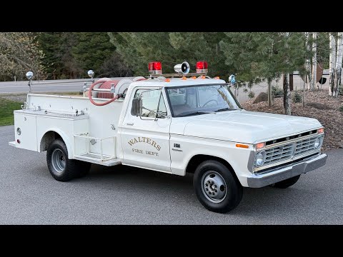 1973 Ford F-350 Custom Dually Brush Fire Truck