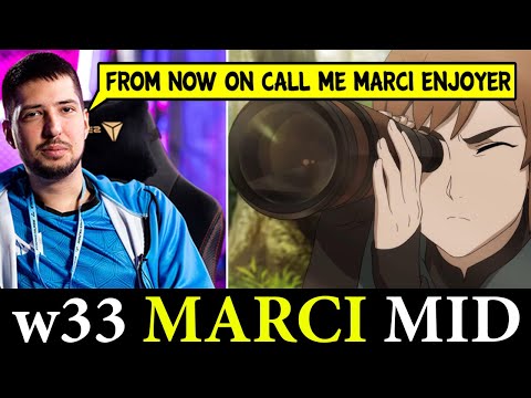 w33 Now has a NEW NAME "MARCI ENJOYER" | Dota 2 Pro Players Clips