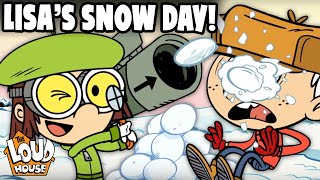 Lisa Can&#39;t Stop Throwing Snowballs! ❄️ &#39;Snow Day&#39; | The Loud House