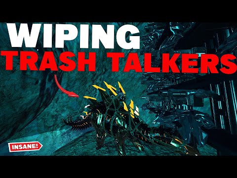 Wiping Trash Talkers Pearl Cave Part 1 - ARK PVP