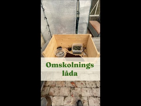 Omskolningslåda - Trädgårdshacks med GardenR