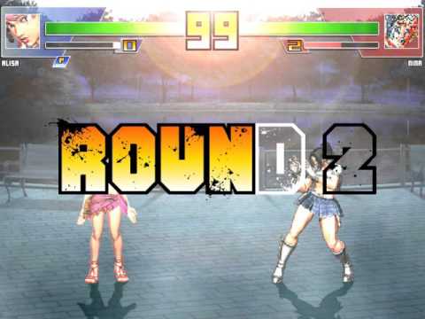 Random Mugen Battle- Alisa vs. Nina