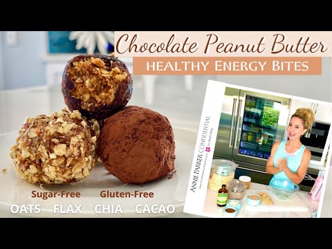 Chocolate PB Energy Bites | No Sugar, No Gluten