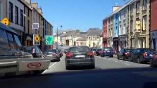 a drive through Kilrush, county clare, ireland