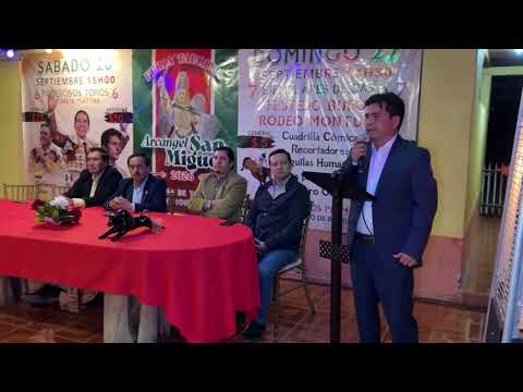 LANZAMIENTO FERIA TAURINA ARCANGEL SAN MIGUEL 2026