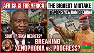South Africa Vs Captain Ibrahim traore With Ecowas call for the Unity of Africa 