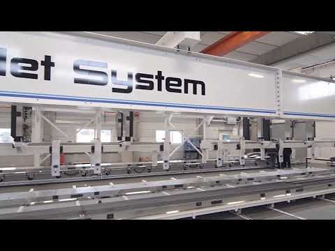 World's largest pallet system 950" (24 m) - MODIG automation solutions - RigiMill MG