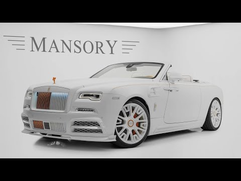 The new Mansory Dawn Pulse edition that's like a giant white candy