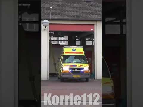 [STAPT IN VERKEERDE AMBU] CHEVROLET #Ambulance 13-123 naar melding #throwbacktuesday #rettungswagen