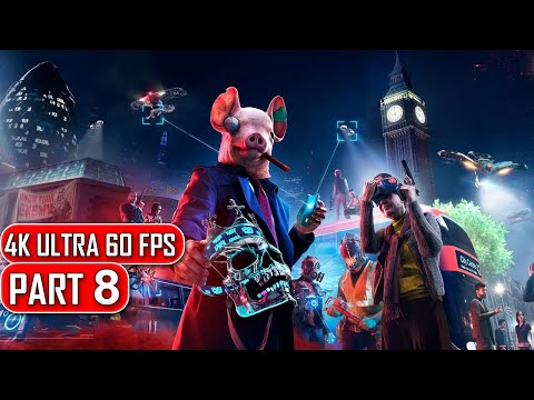 Watch Dogs Legion - Gameplay Walkthrough Part 8 - 4K RTX No Commentary