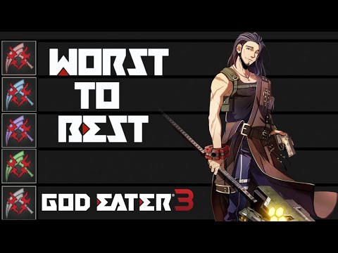 The Variant Scythe Burst Art Tierlist - God Eater 3