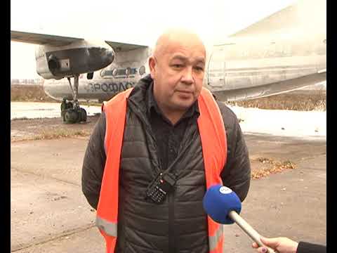 В Курском аэропорту прошли учения спасателей и медиков