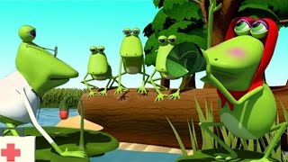 Five Little Froggies | Five Speckled Frogs | Nursery Rhymes | Kids Songs