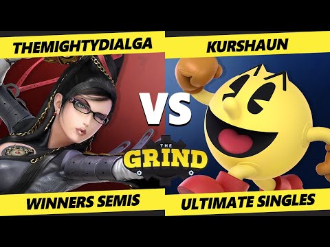 The Grind 182 Winners Semis - Kurshaun (Pac-Man) Vs. TheMightyDialga (Bayonetta) Smash Ultimate