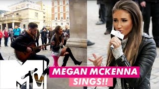 EX ON THE BEACH SEASON 4 | MEGAN MCKENNA BUSKS IN LONDON!! | MTV