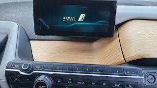 How to Remove Navigation Display from 2015 BMW I3  for Repair.