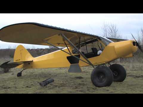 Super Cub, Landing in ditches, Experimental (Javron Kit)