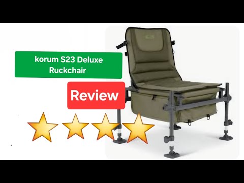 KORUM PROGRESS S23 DELUXE RUCKCHAIR 