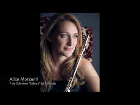 Alice Morzenti plays the Flute Solo from "Salome" by Richard Strauss