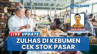 Menko Zulhas Kunjungi Pasar Indralika Kebumen, Pastikan Harga Bapok Stabil dan Stok Aman
