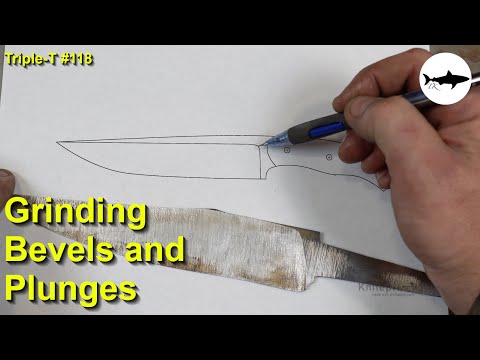 Triple-T #118 - Grinding plunges and shaping bevels