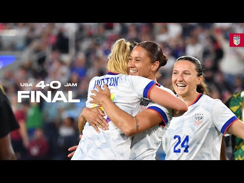 HIGHLIGHTS | USWNT DEFEAT JAMAICA 4-0!