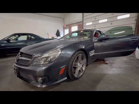 2009 Mercedes-Benz SL63 AMG cold start video 1/31/23