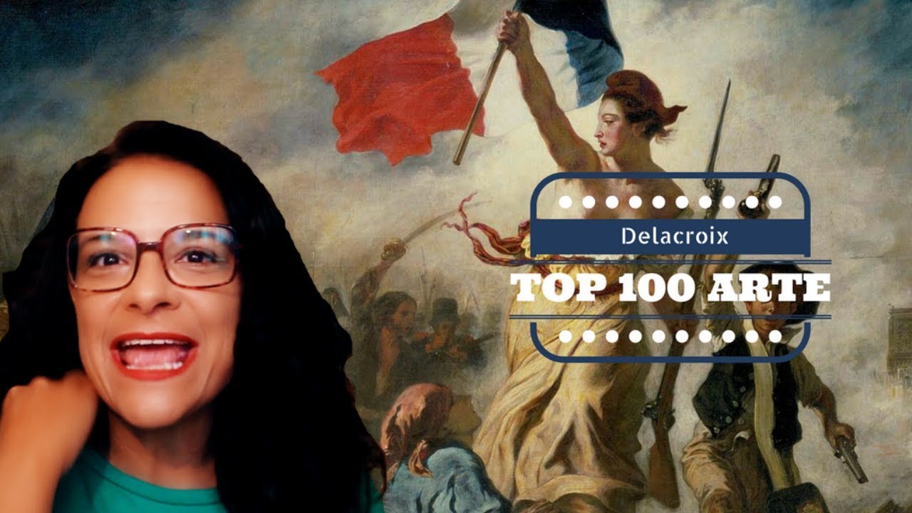 A liberdade guiando o povo |  Delacroix - TOP100Arte #44