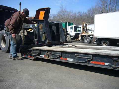 1978 Hyster CRG35TD Drop Deck Trailer - TRO 0406155