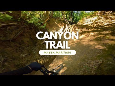 Canyon Trail 🔵 Massa Marittima Italy 🇮🇹 Trail Review ganze Strecke Full Run POV RAW