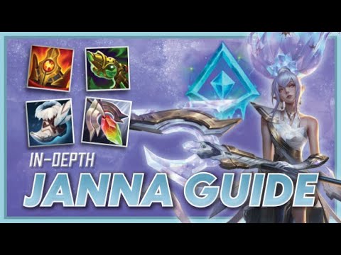COMPREHENSIVE JANNA Guide | Season 12 Full Build | CARRY Like A CHALLENGER
