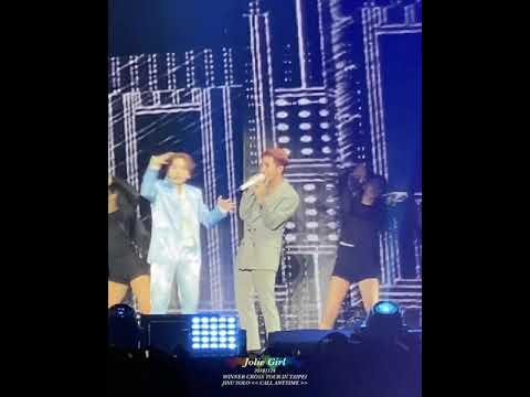 【CALL ANYTIME】20191124 WINNER CROSS TOUR IN TAIPEI - JINU SOLO 위너 대만콘서트 김진우 솔로 또또또