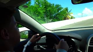 preview picture of video 'The Kid - Driving to the Costa Caribe Golf & Country Club'