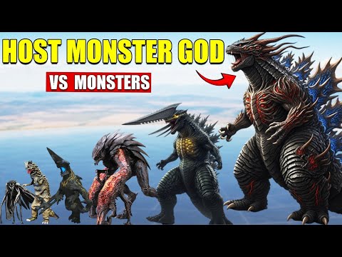 The Host Monster vs monsterverse Monsters | 3D Monster Size Comparison 2025