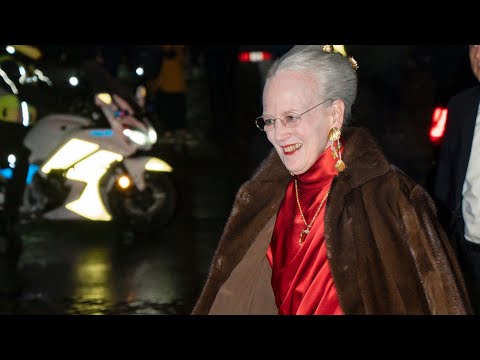 Dronning Margrethe til Genforeningens gallaforestilling
