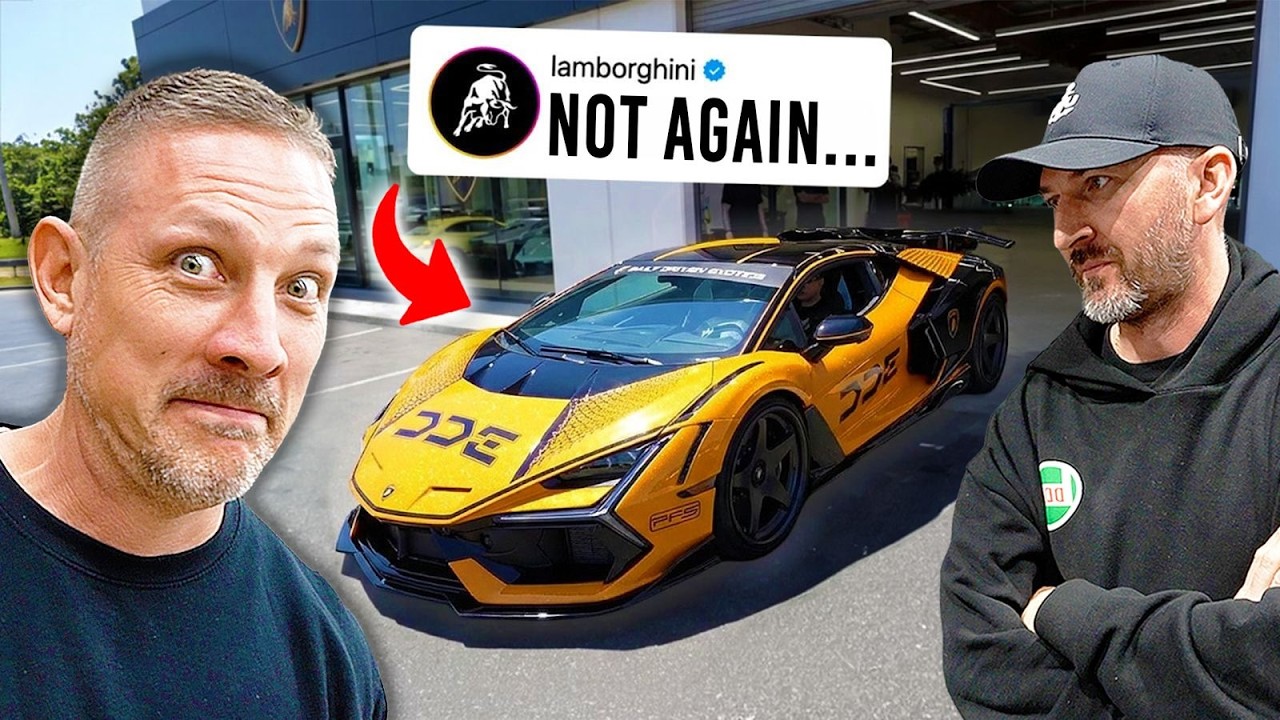 We Picked Up My Broken Lamborghini in Monaco - You Won't Believe This!