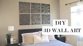 3D Wall Art Home Decor DIY | Easy and Damage-Free