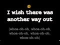 Hollywood Undead Another way out (W/Lyrics) 