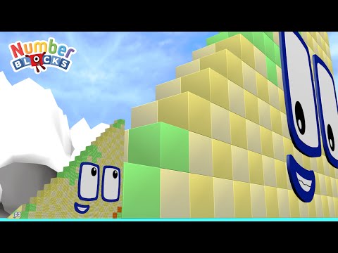 Numberblocks Step Squad NEW 342 to 342,000,000 vs 243 BIGGEST - The Amazing Step Squad Numberblocks