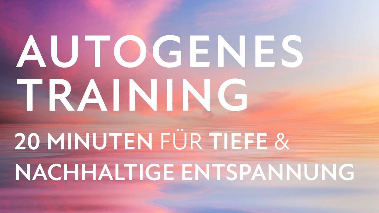 AUTOGENES TRAINING: Fördert Gesundheit und Wohlbefinden 🌺 Minddrops APP