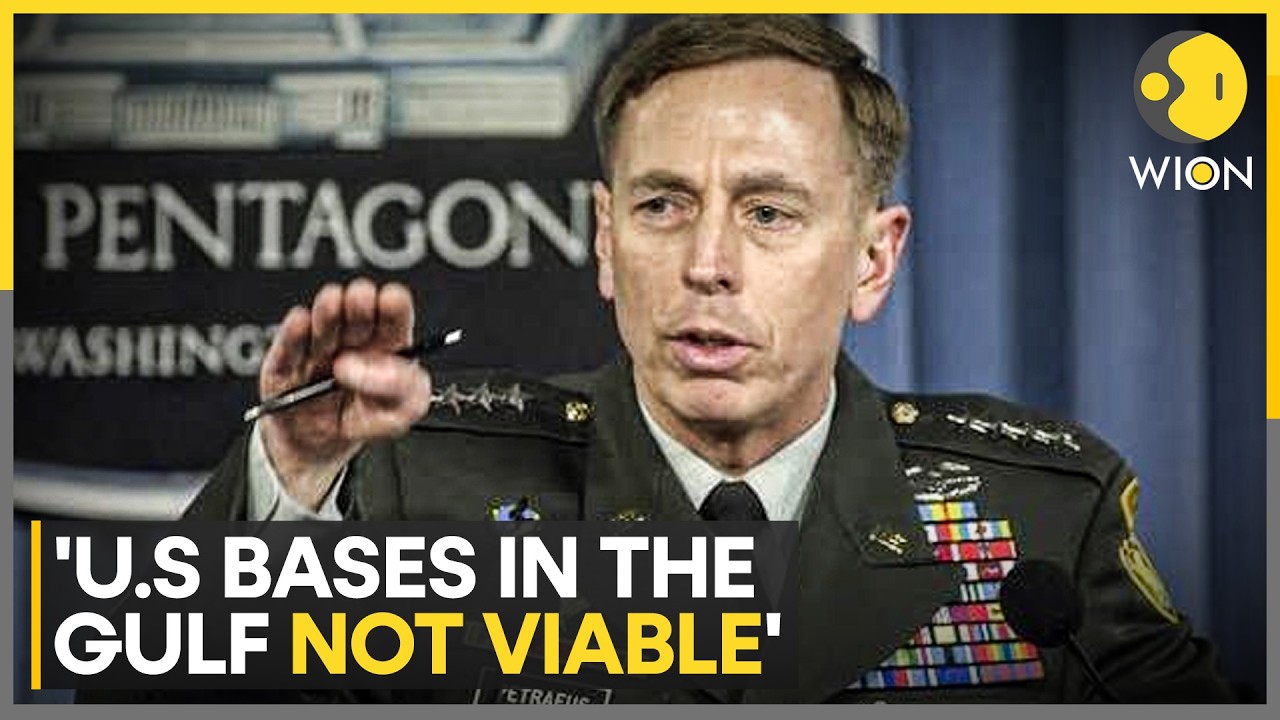 David Petraeus: US Has Used Half of Missile Interceptors vs Iran | WION News