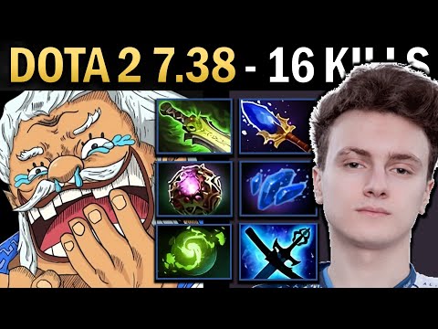 Zeus Gameplay Miracle with Ethereal and 16 Kills - Dota 2 7.38