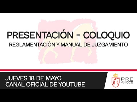 Presentación y coloquio del Reglamento de Concursos Morfológicos-Funcionales