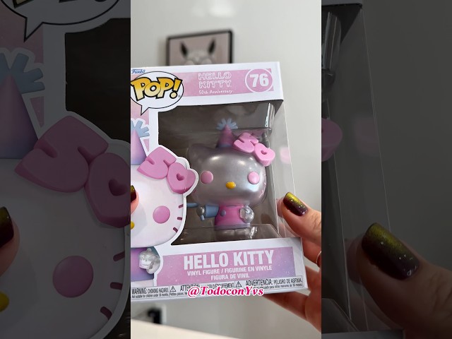 Vídeo relacionado con Funko Pop! Sanrio: Hello Kitty 50th - Hello Kitty In Cake - Figura de Vinilo Coleccionable - Juguetes para Niños y Adultos - Fans del Anime - Figura Modelo para Coleccionistas y Expositores