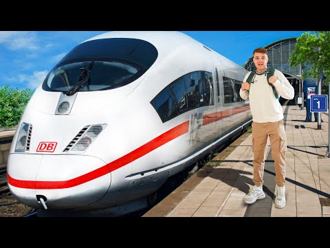 1 TAG jeden Zug bis zur ENDSTATION nehmen und IMMER am GLEIS auf den NÄCHSTEN warten..