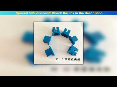 Best LC SC clip for fiber polishing fixture SC/PC LC PC for optical fibre polishing jig for abrasiv